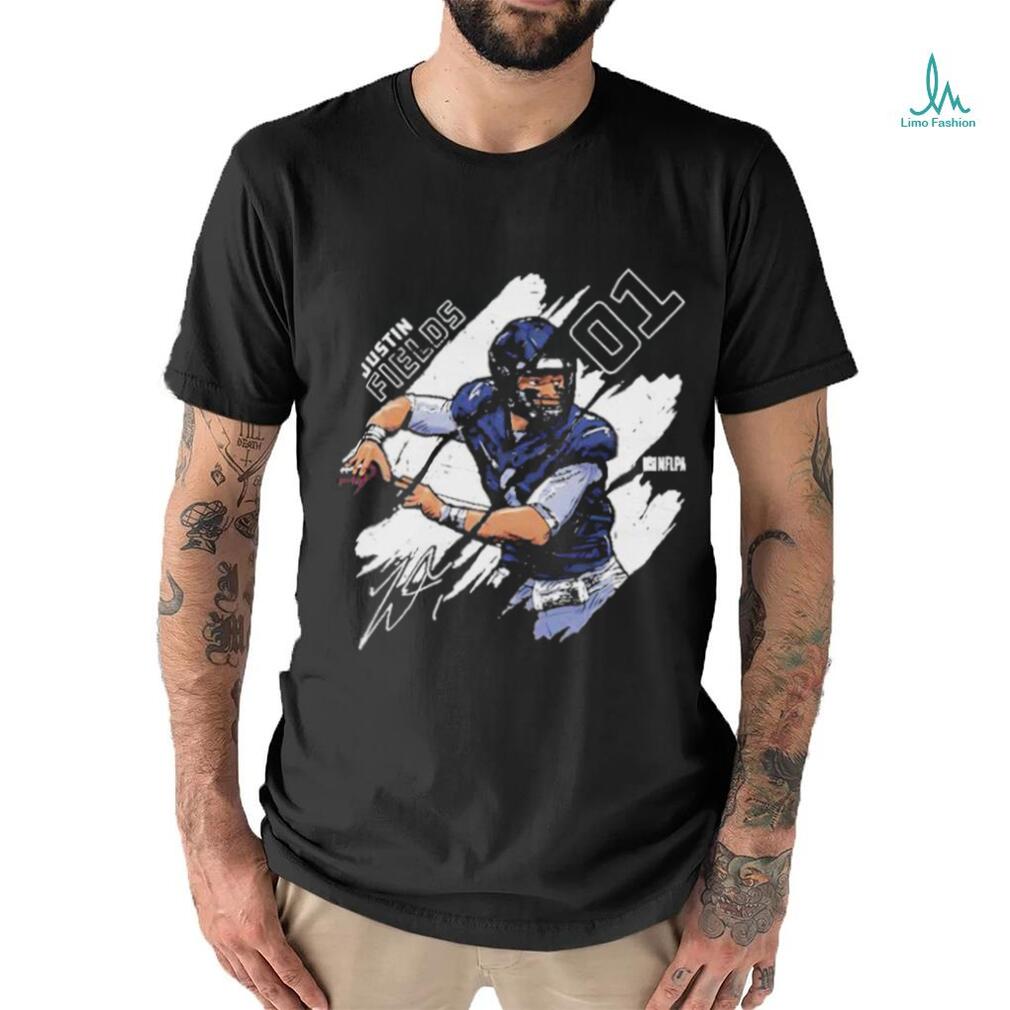 Soldier Fields, Justin Fields, Chicago Bears T-Shirt t shirt man graphic t  shirt Men's long sleeve t shirts - AliExpress