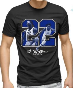 Official Kentucky Branded Cason Wallace Blue 22 T Shirt
