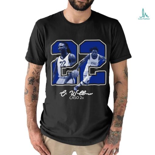 Official Kentucky Branded Cason Wallace Blue 22 T Shirt