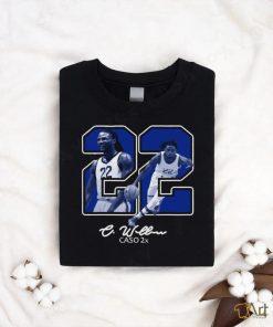 Official Kentucky Branded Cason Wallace Blue 22 T Shirt