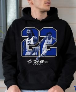 Official Kentucky Branded Cason Wallace Blue 22 T Shirt