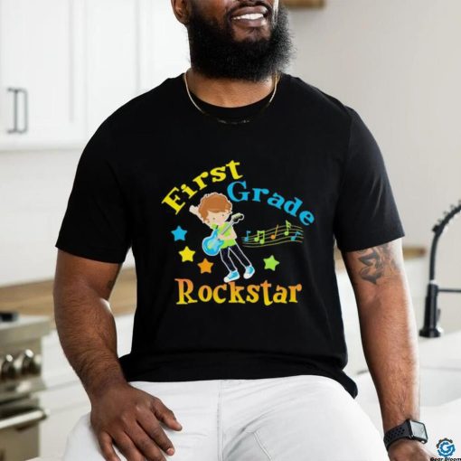 Official Kids 1st Grade Boy Gift Back To School Classroom Outfit Shirt