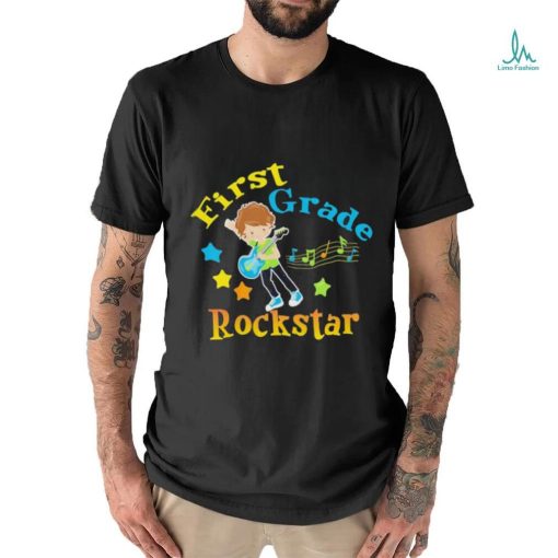 Official Kids 1st Grade Boy Gift Back To School Classroom Outfit Shirt