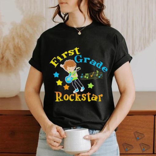 Official Kids 1st Grade Boy Gift Back To School Classroom Outfit Shirt