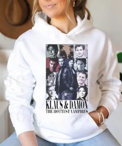 Official Klaus And Damon The Hottest Vampires Eras Tour Shirt