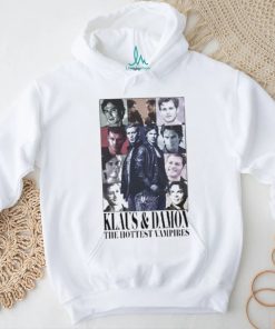 Official Klaus And Damon The Hottest Vampires Eras Tour Shirt