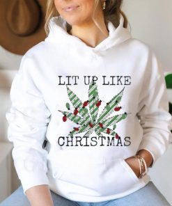 Official Lit Up Like Christmas Shirt