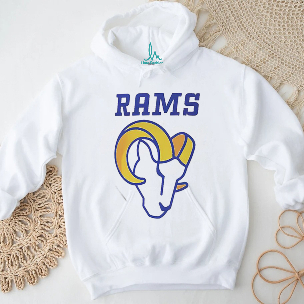 Official Los Angeles Rams NFL X Darius Rucker Collection By Striped T Shirt Official Los Angeles Rams NFL X Darius Rucker Collection By Striped T Shirt