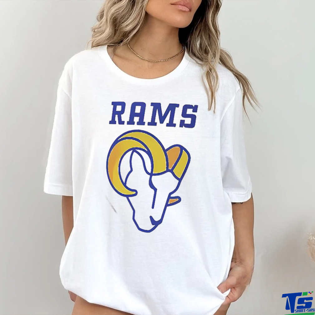 Official Los Angeles Rams NFL X Darius Rucker Collection By Striped T Shirt Official Los Angeles Rams NFL X Darius Rucker Collection By Striped T Shirt
