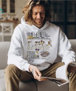 Official Lsu tigers geaux beat everybody tiger stadium T shirt