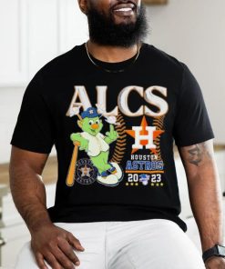 Houston Astros Mascot And Players ALCS 2023 t-shirt - ColorfulTeesOutlet