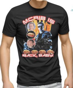 Official Mcrib Is Back Baby Shirt