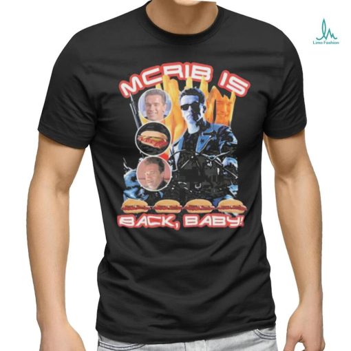 Official Mcrib Is Back Baby Shirt