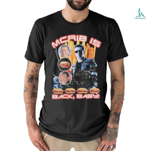 Official Mcrib Is Back Baby Shirt