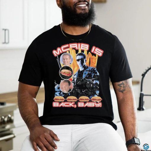 Official Mcrib Is Back Baby Shirt