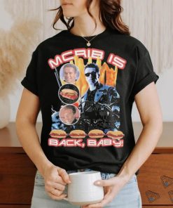 Official Mcrib Is Back Baby Shirt