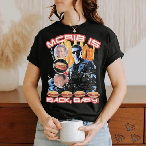 Official Mcrib Is Back Baby Shirt