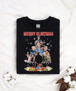 Official Merry Clintmas Clint Eastwood Tree ChristmasT Shirt