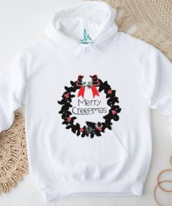 Official Merry Creepmas Gothic Wreath Shirt