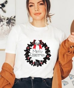 Official Merry Creepmas Gothic Wreath Shirt