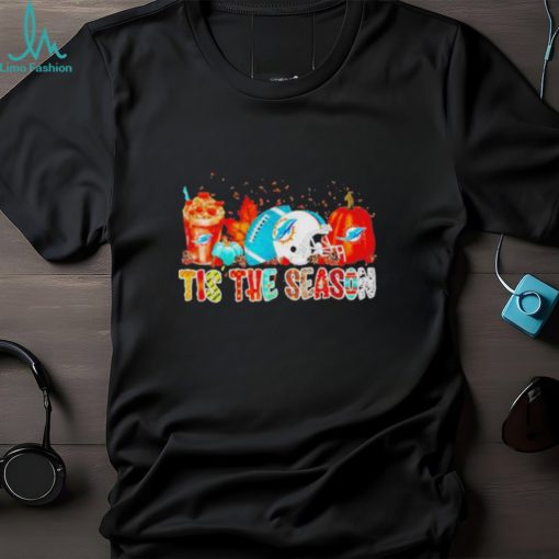 Official Miami Dolphins Tis The Season Halloween T Shirt