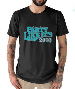Official Miami Party Like It’s 2003 Shirt