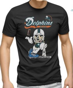Official Mickey Mouse x Miami Dolphins Disney Inspired Super Bowl Football t shirt