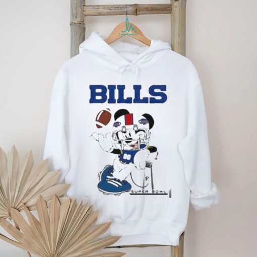 Official Mickey mouse Buffalo Bills disney super bowl Football T shirt