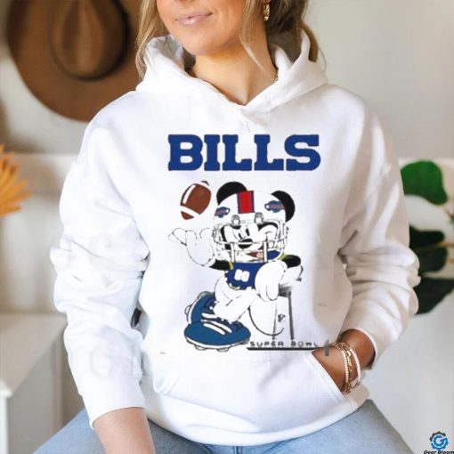 Official Mickey mouse Buffalo Bills disney super bowl Football T shirt