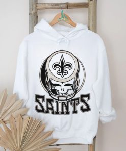 Official NFL Grateful Dead And New Orleans Saints T Shirt