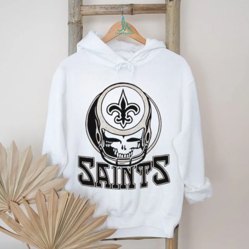 Official NFL Grateful Dead And New Orleans Saints T Shirt