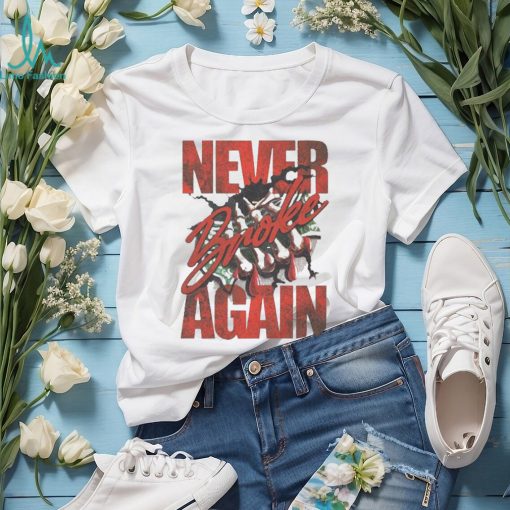 Official Neverbrokeagain yb money seafoam T shirt