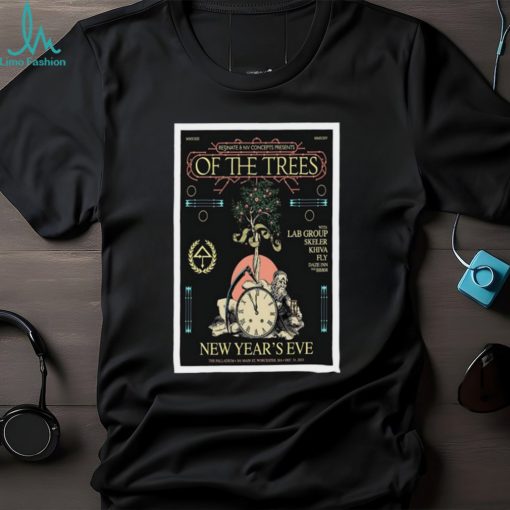 Official Of The Trees December 31, 2023 The Palladium Worcester, MA Tour Poster Tee Shirt