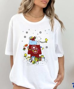Official Oklahoma Sooners Santa Snoopy Wish You A Merry Christmas T Shirt, hoodie, sweater, long sleeve and tank top Official Oklahoma Sooners Santa Snoopy Wish You A Merry Christmas T Shirt