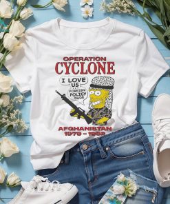 Official Operation cyclone Afghanistan 1979 1992 T shirt