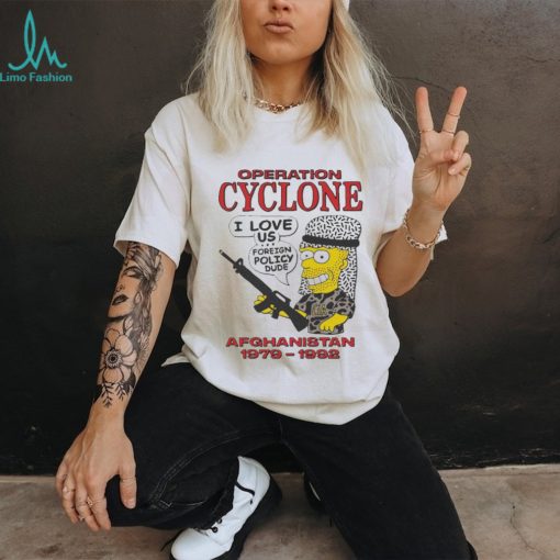 Official Operation cyclone Afghanistan 1979 1992 T shirt