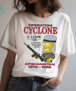Official Operation cyclone Afghanistan 1979 1992 T shirt