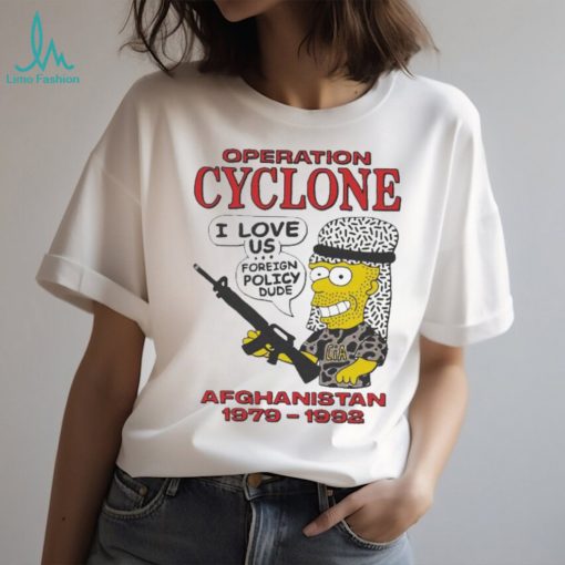 Official Operation cyclone Afghanistan 1979 1992 T shirt