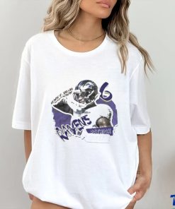 Official Patrick Queen Football Paper Baltimore Ravens Shirt