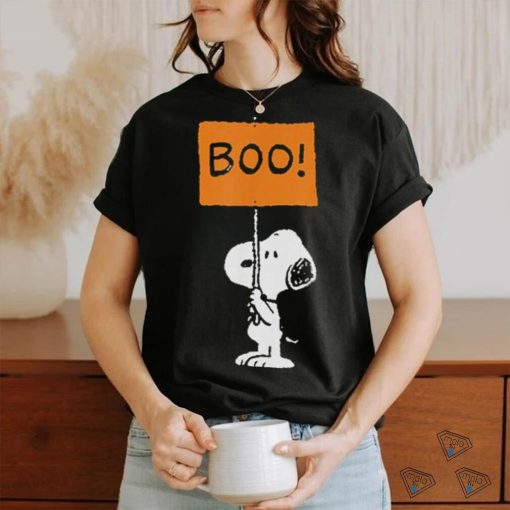 Official Peanuts Halloween Snoopy Boo T Shirt