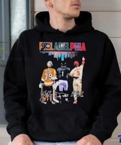 Official Philadelphia Sport Team Hart Hurts and Harper Signatures 2023 Shirt