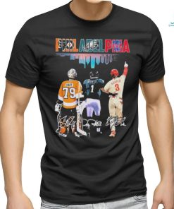 Official Philadelphia Sport Team Hart Hurts and Harper Signatures 2023 Shirt