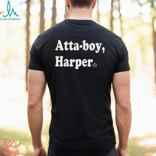 Official Phillygoatco atta boy harper 2023 shirt