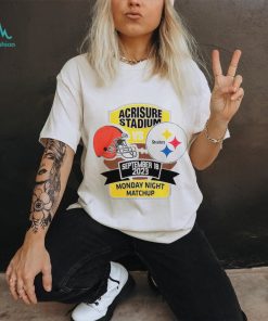 Official Pittsburgh Steelers vs. Cleveland Browns Monday Night Matchup 2023 shirt