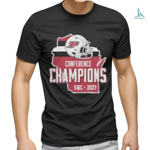 Official Platteville Hillmen Conference Champions Swc 2023 Helmet New Shirt