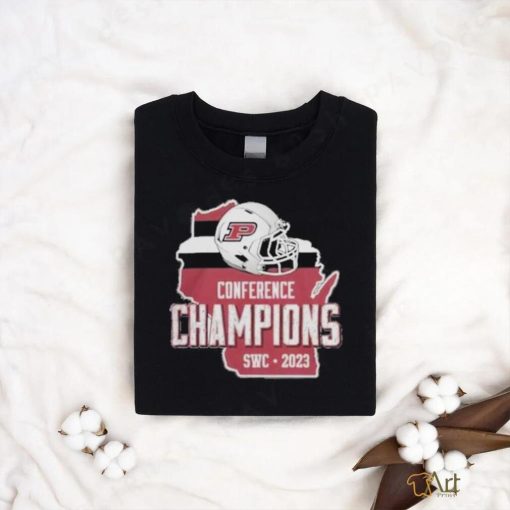 Official Platteville Hillmen Conference Champions Swc 2023 Helmet New Shirt