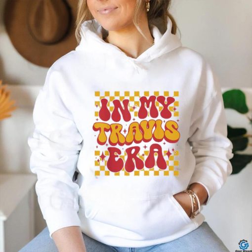Official Retro Groovy In My Travis Era T Shirt