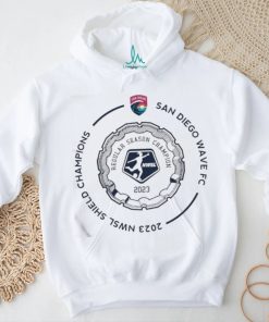 Official San Diego Wave Fc 2023 Shield Champs Circle Shirt