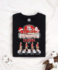 Official San Francisco 49ers The Legends Abbey Road Signatures Shirt