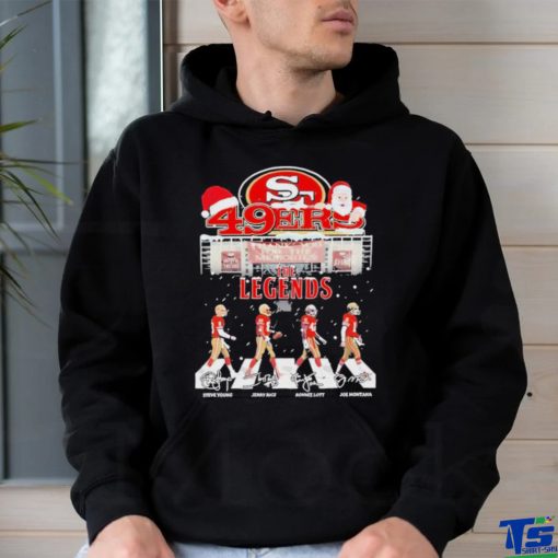 Official San Francisco 49ers The Legends Abbey Road Signatures Shirt